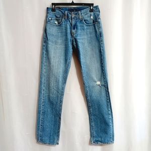 Levi's - 511 Skinny Distressed Jeans